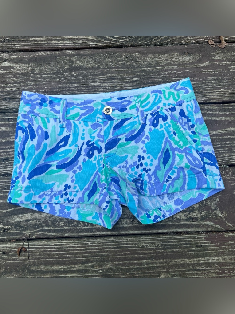 Lilly Pulitzer Women’s 100% Cotton Walsh Shorts Resort Vacation MSRP:$64|Size:00